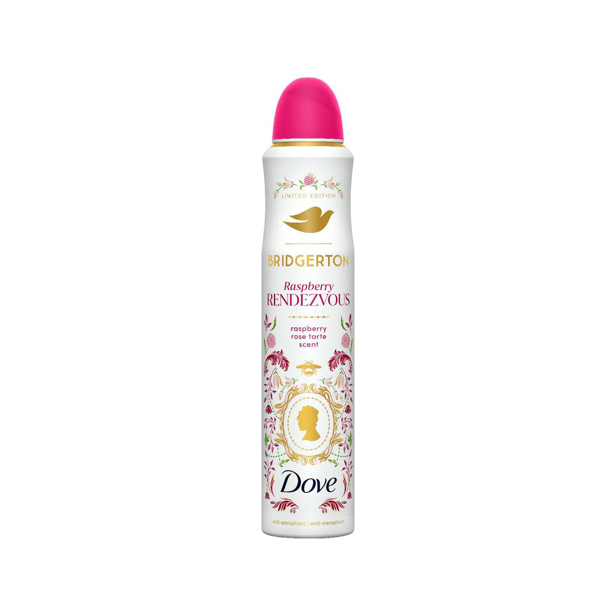 Dove Raspberry Rendezvous anti-perspirant 200ml, UK version