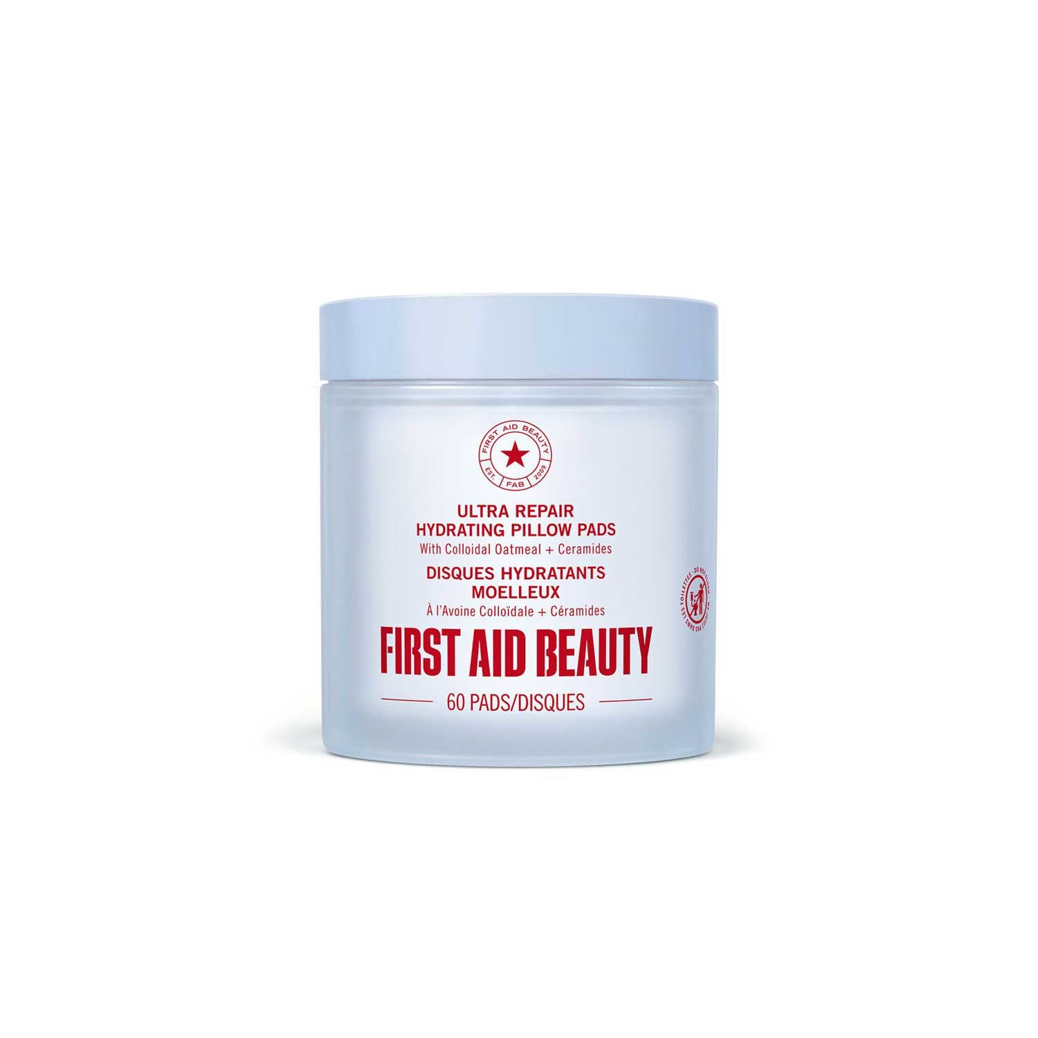 First Aid Beauty Ultra Repair hydrating pillow pads 60s (British brand)