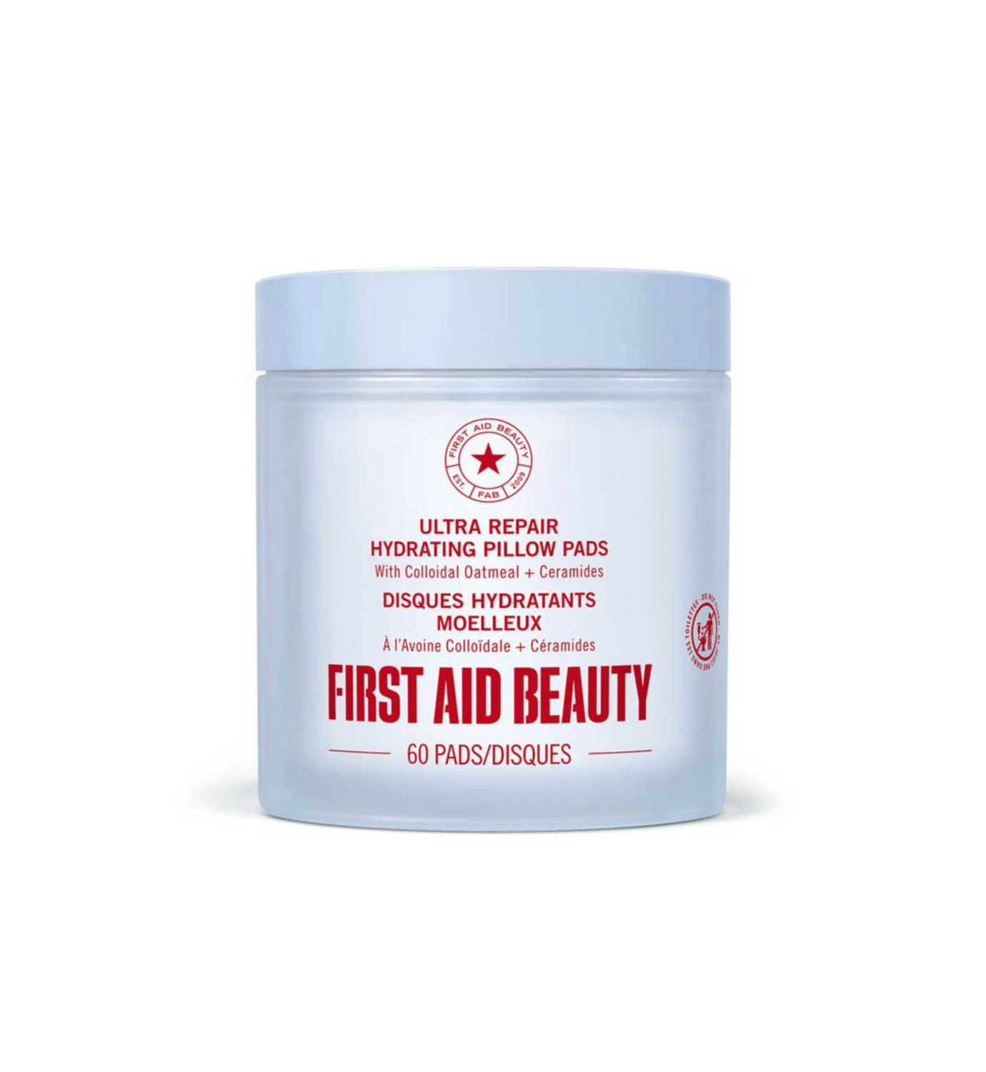 First Aid Beauty Ultra Repair hydrating pillow pads 60s (British brand)