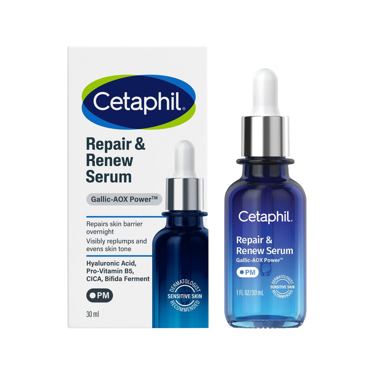 Cetaphil Repair and Renew PM serum 30ml - British product
