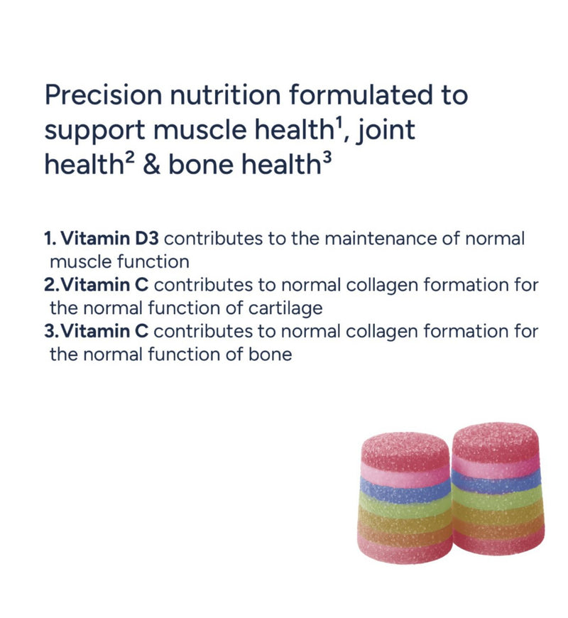 Nourished Mjb Nutrient Stacks gummies 30 count (British brand)
