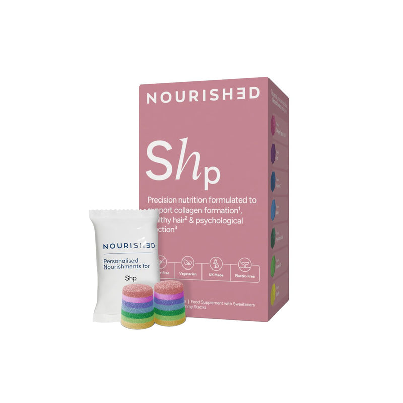 Nourished Shp nutrient stacks 30 gummies, UK version