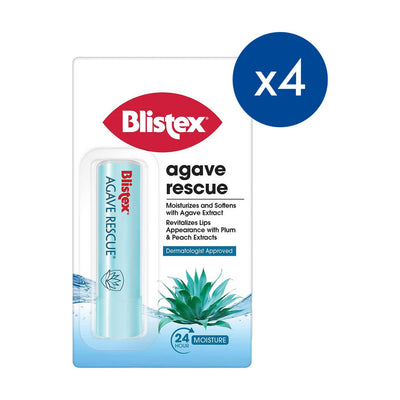 Boots Blistex Agave Rescue Lip Balms, 4 x 3.7g Bundle- Buy online at McGrocer