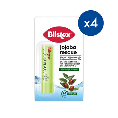 Boots Blistex Jojoba Rescue Lip Balms Bundle (4 x 3.7g)- Buy online at McGrocer