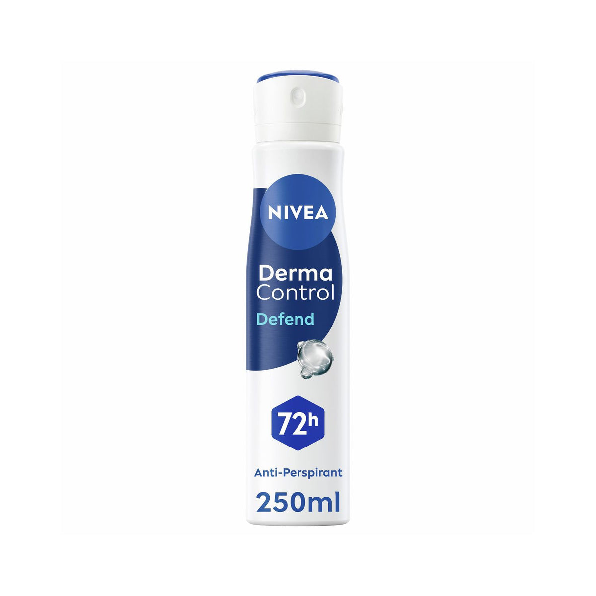 NIVEA Derma Control Defend Extra Comfort antiperspirant deodorant spray 250ml - British product