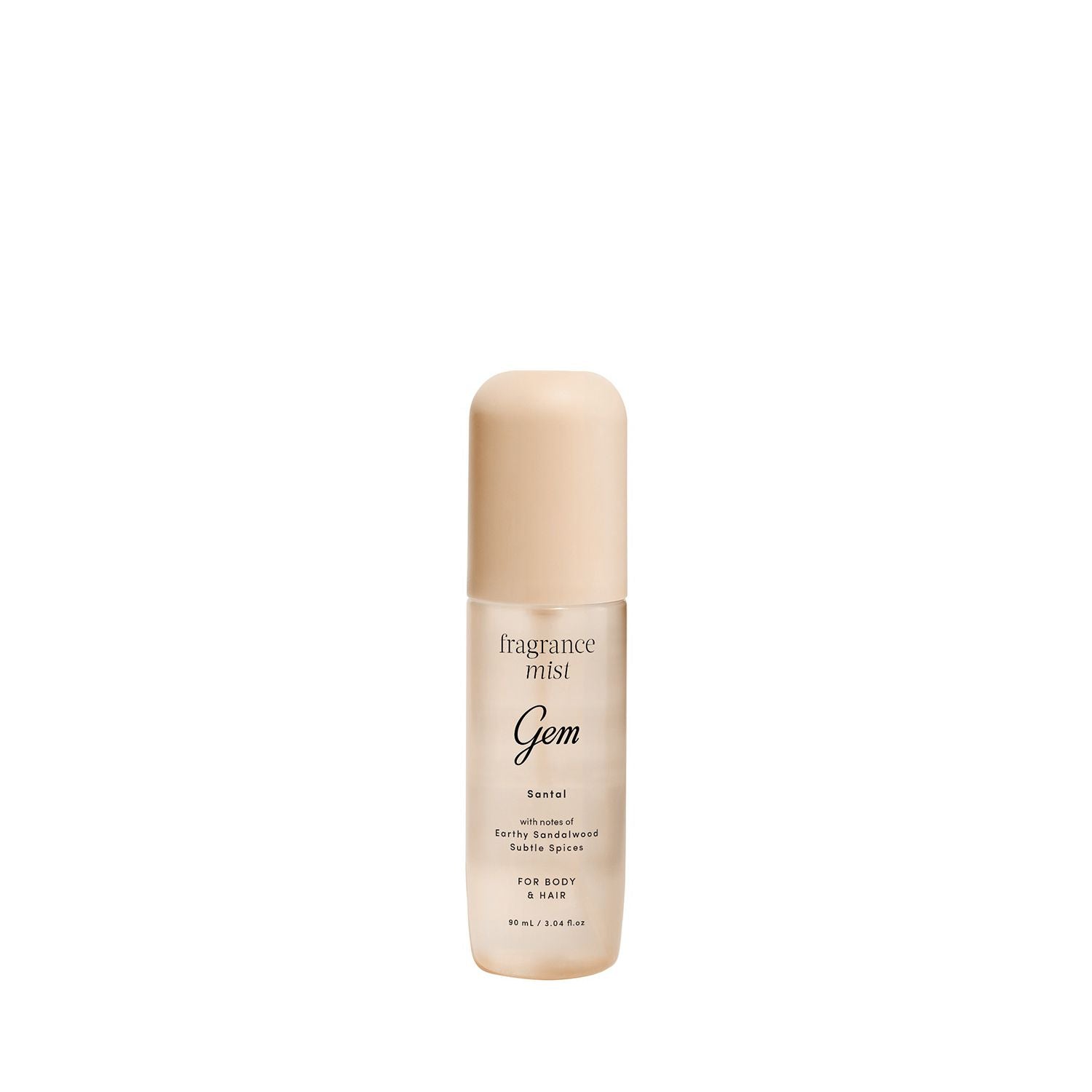 Gem body mist Santal 90ml - British product