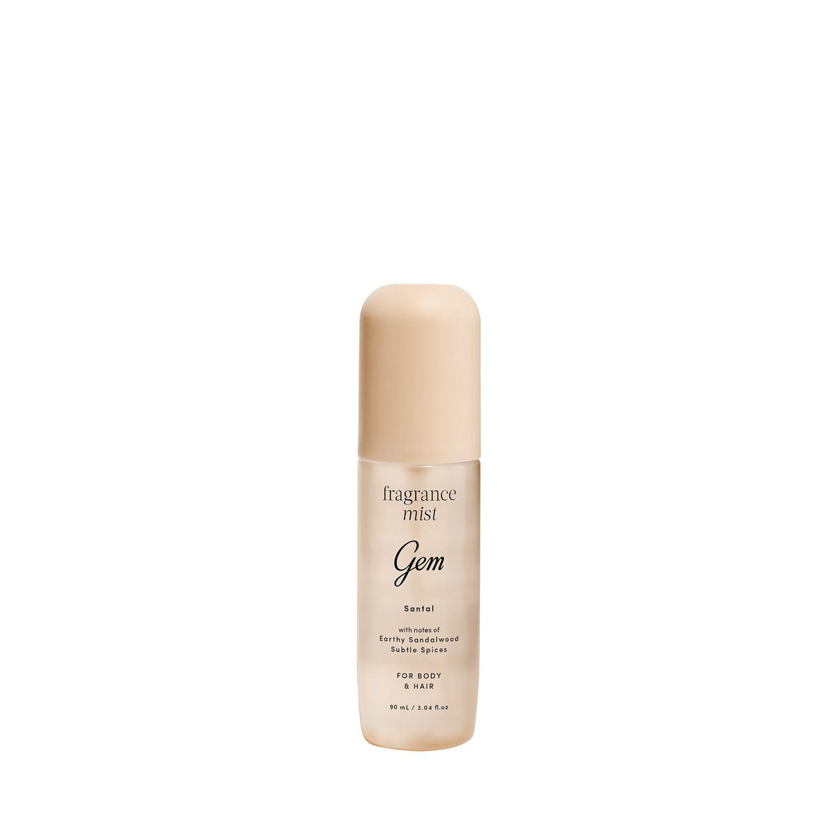 Gem body mist Santal 90ml - British product