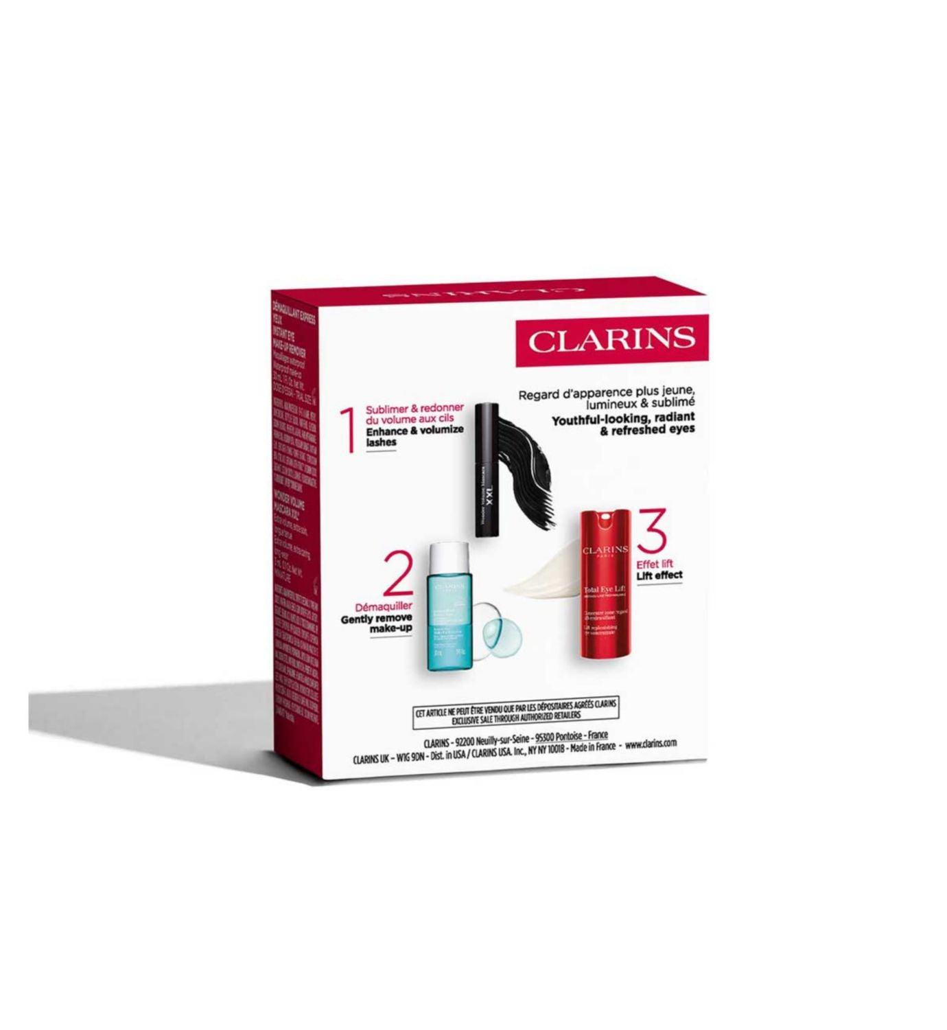 Clarins Total Eye Lift Collection gift set - British product