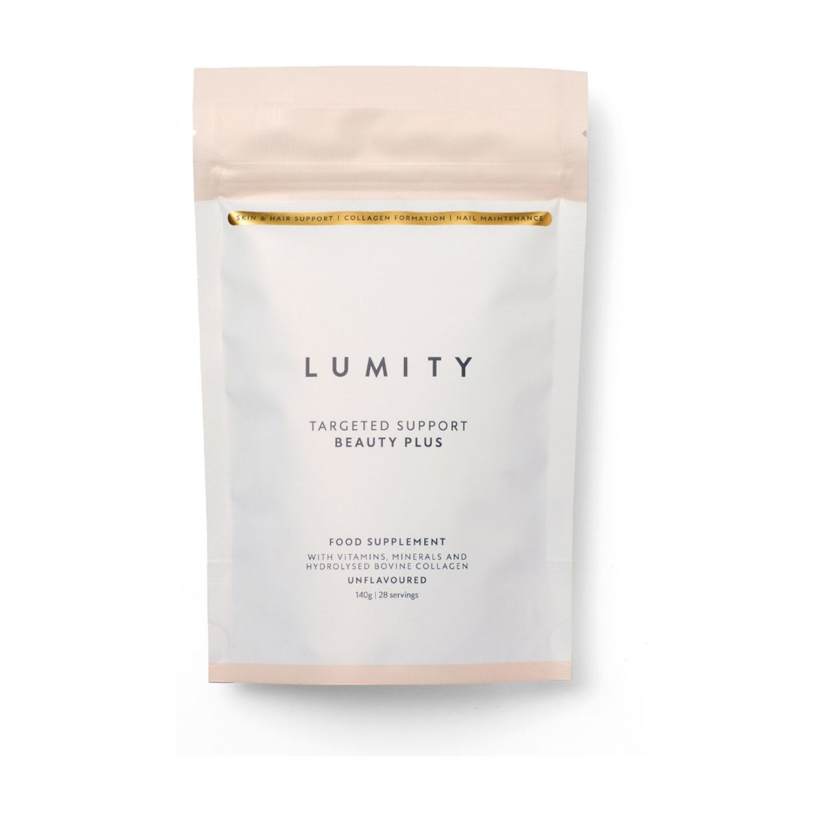 Lumity Beauty Plus collagen powder 140g (British brand)