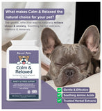 Harver Pets calm supplement chicken flavoured 120 tablets, UK version