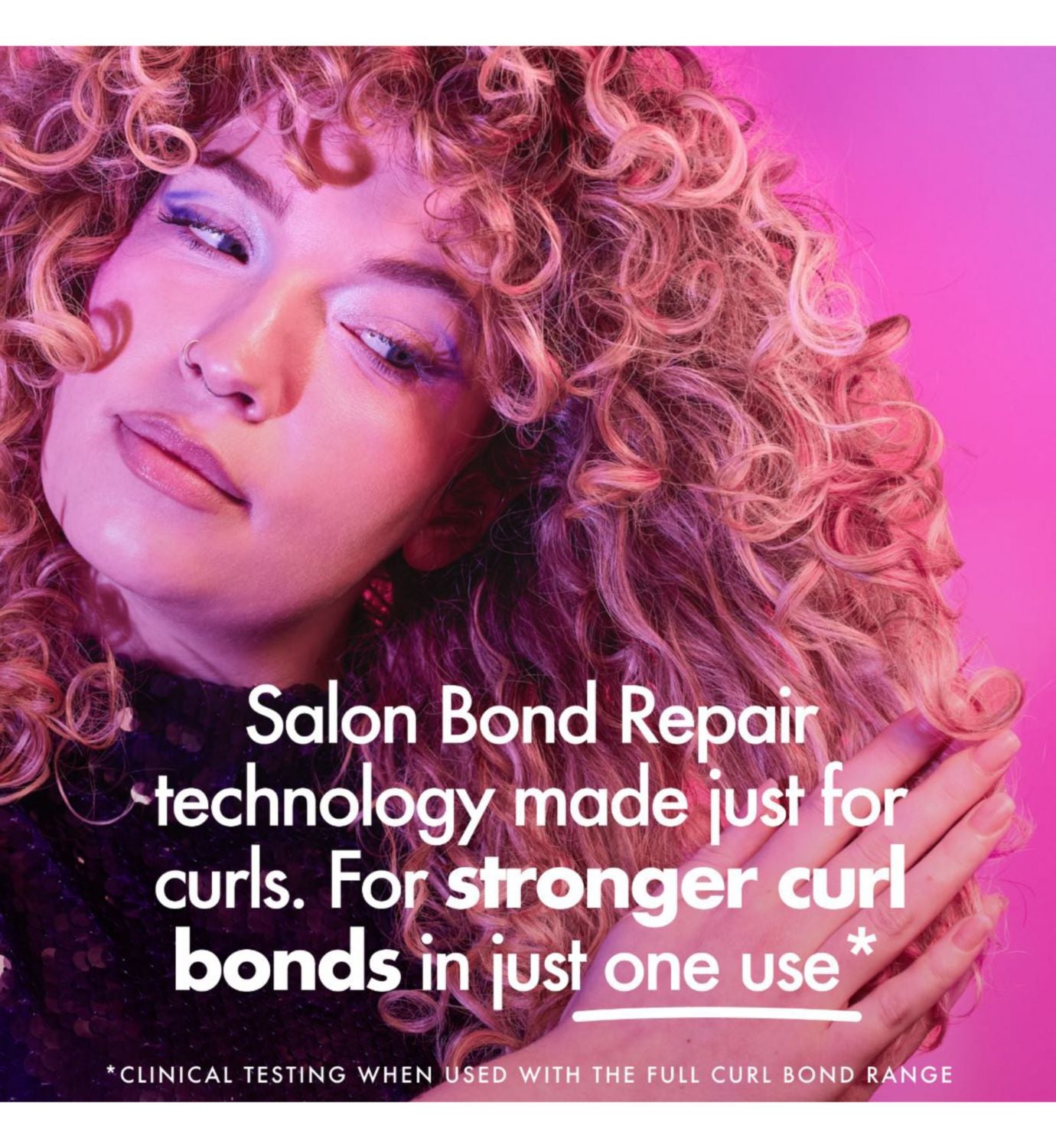 Umberto Giannini Curl Bond Bond Build leave-in treatment 150ml, UK version