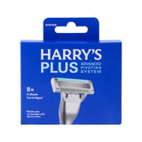 Harry's Plus razor blade cartridges 8-pack - British product