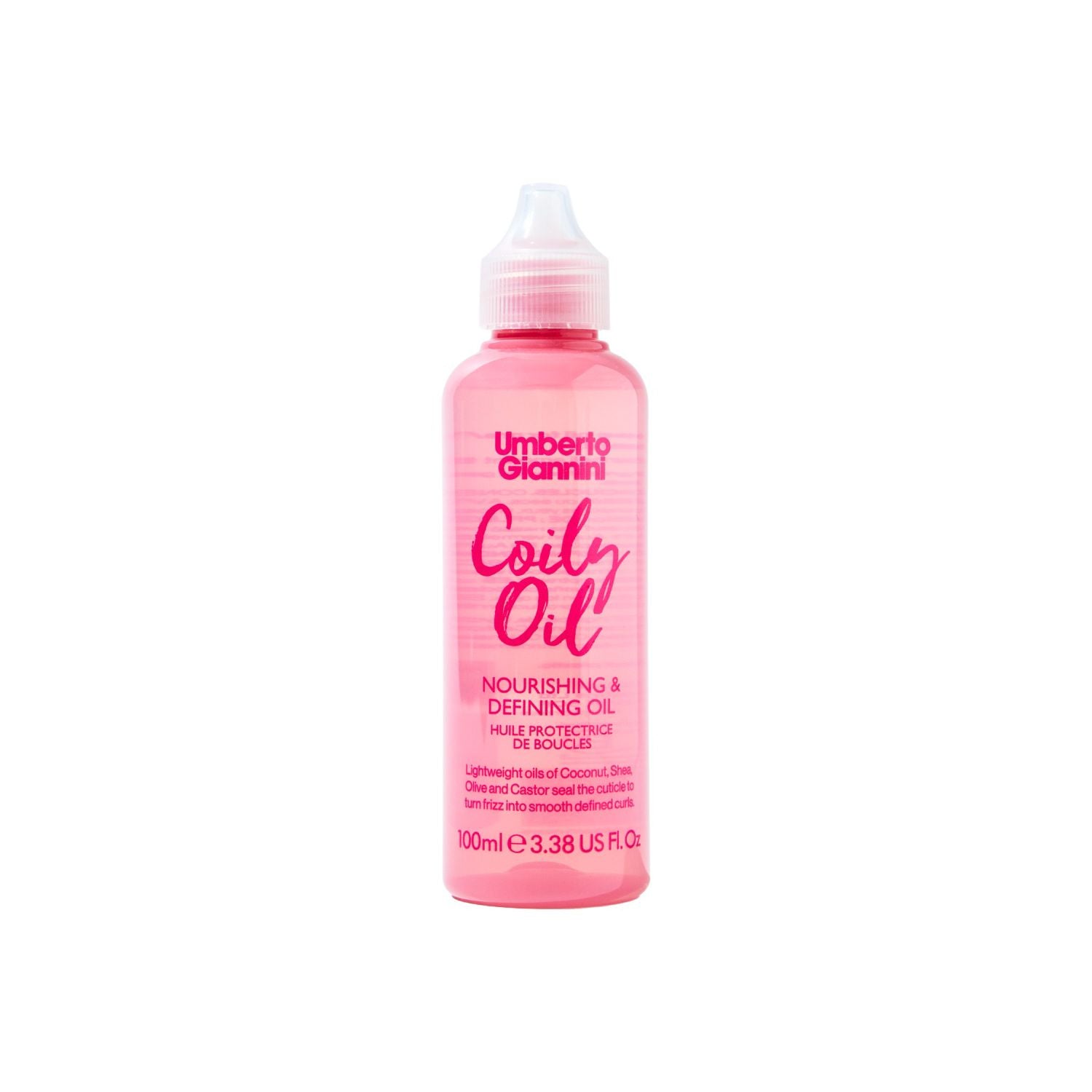 Umberto Giannini Coily Oil hair oil 100ml, UK version