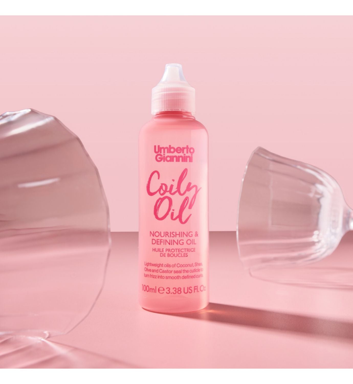 Umberto Giannini Coily Oil hair oil 100ml, UK version