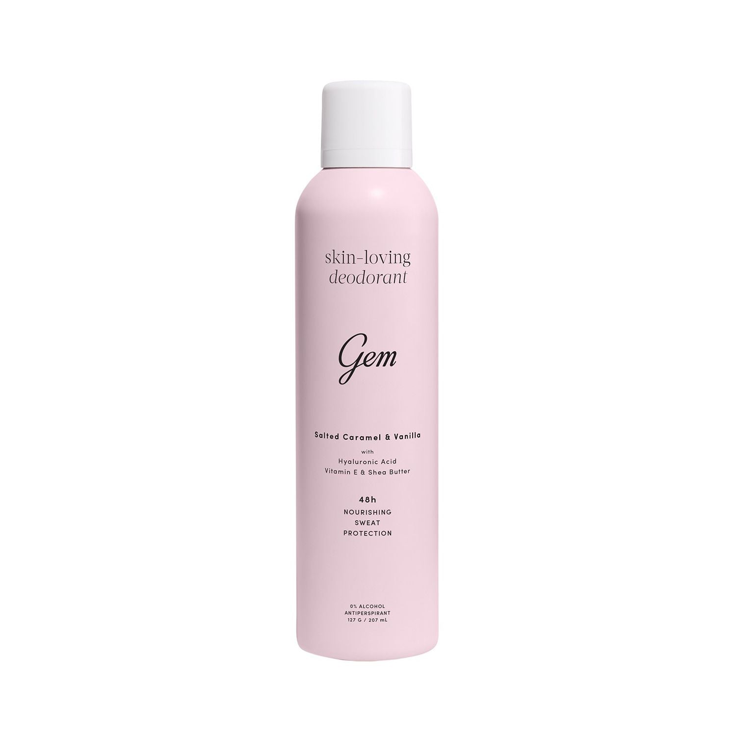 Gem antiperspirant deodorant salted caramel 207ml - British product