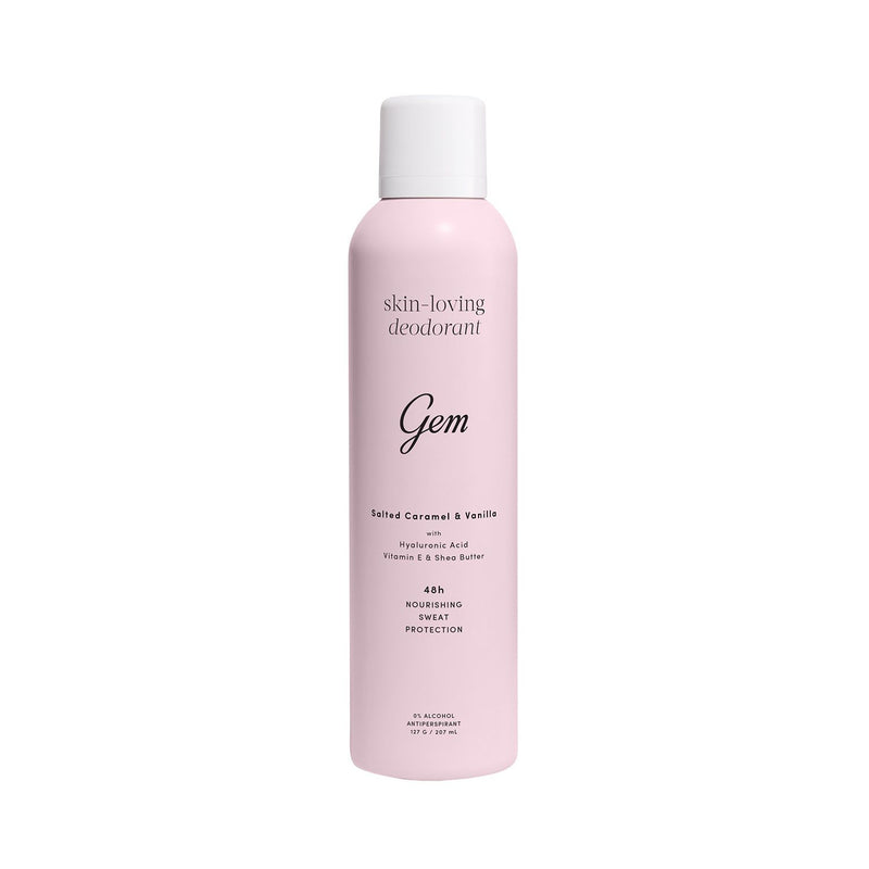 Gem antiperspirant deodorant salted caramel 207ml - British product
