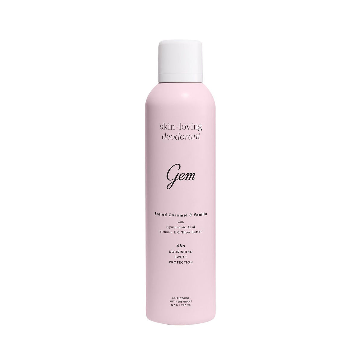 Gem antiperspirant deodorant salted caramel 207ml - British product