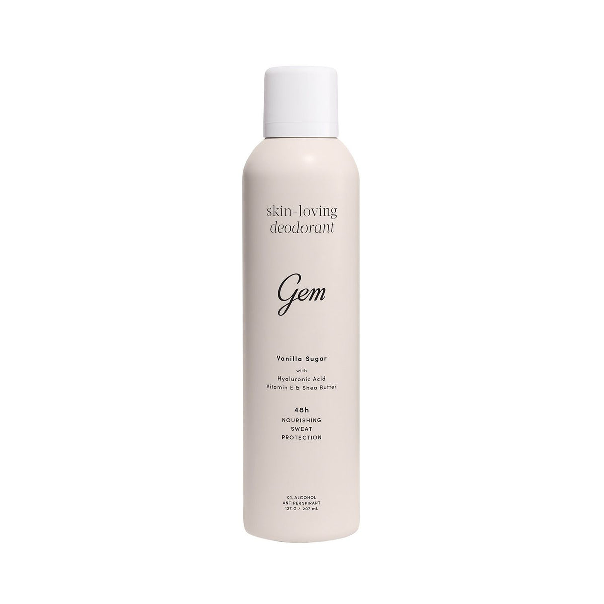 Gem antiperspirant deodorant Vanilla Sugar 207ml - British product