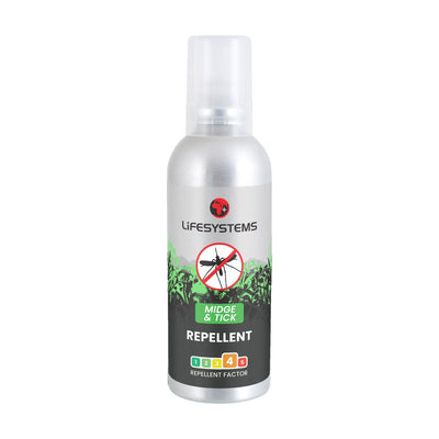 Boots Lifesystems Midge & Tick Repellent 100ml Spray- Buy online at McGrocer