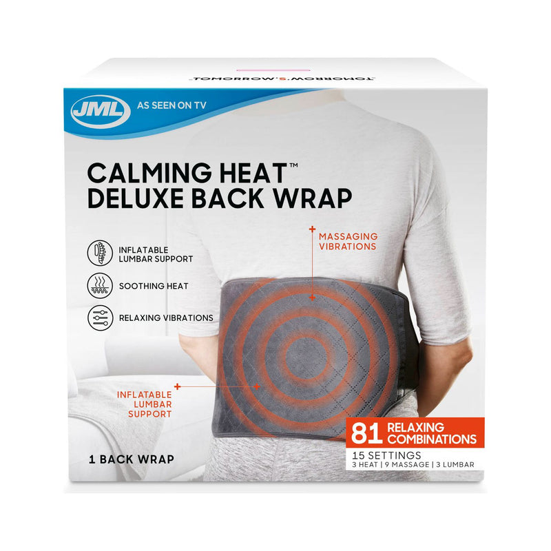 JML Calming Heat Back Wrap - British product