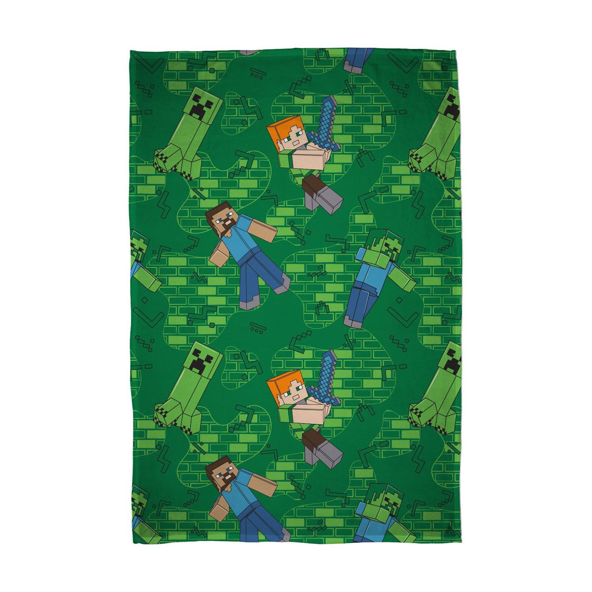 Minecraft fleece blanket 100x150cm, UK version