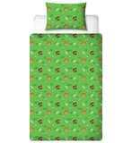 Minecraft single duvet set with Steve and Alex design (British brand)
