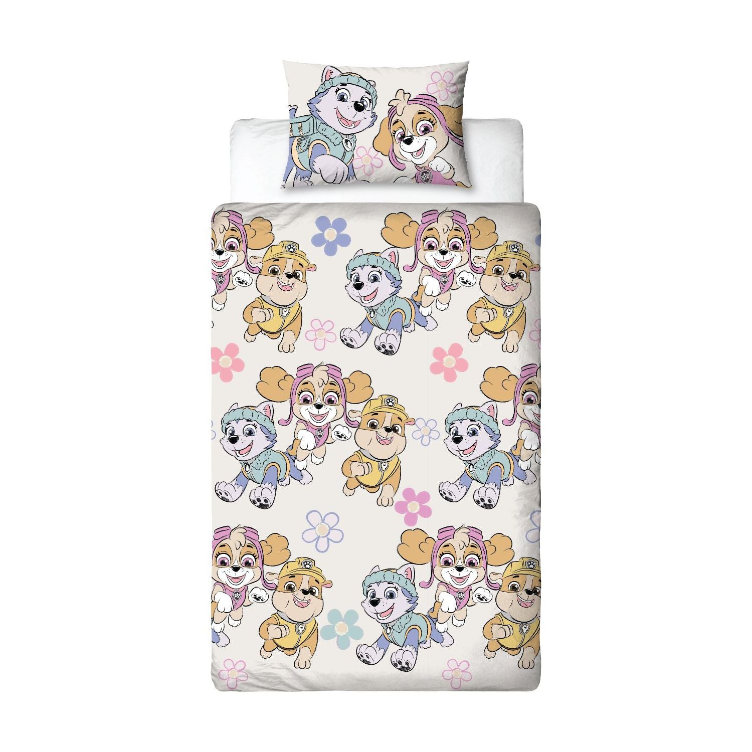 Paw Patrol duvet cover and pillowcase set, British product