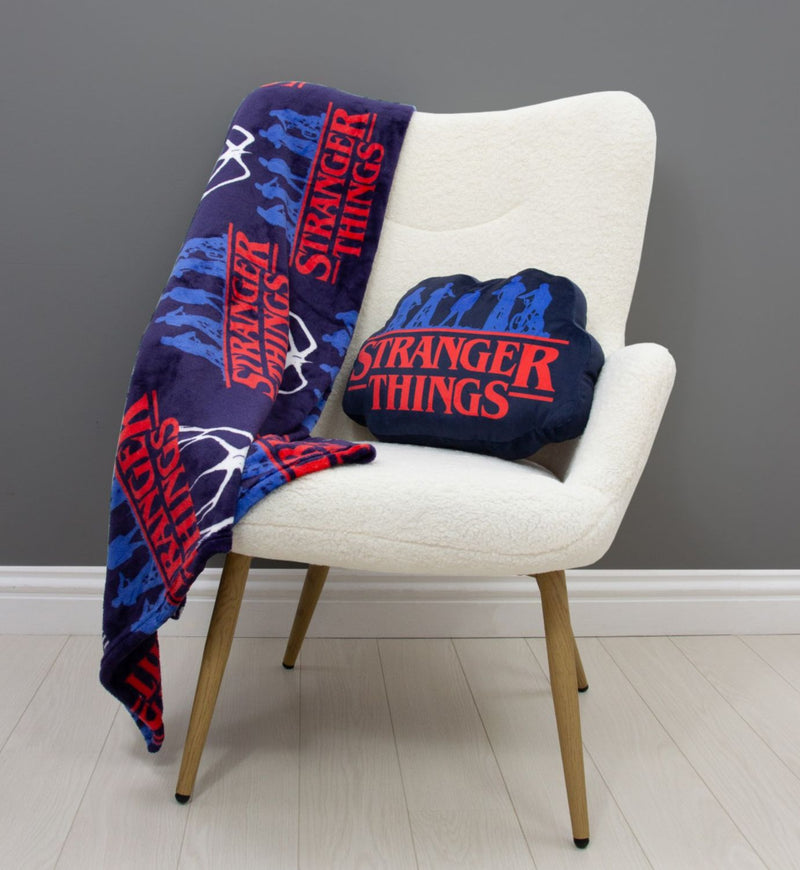 Stranger Things flames shaped cushion 30x40cm (British brand)