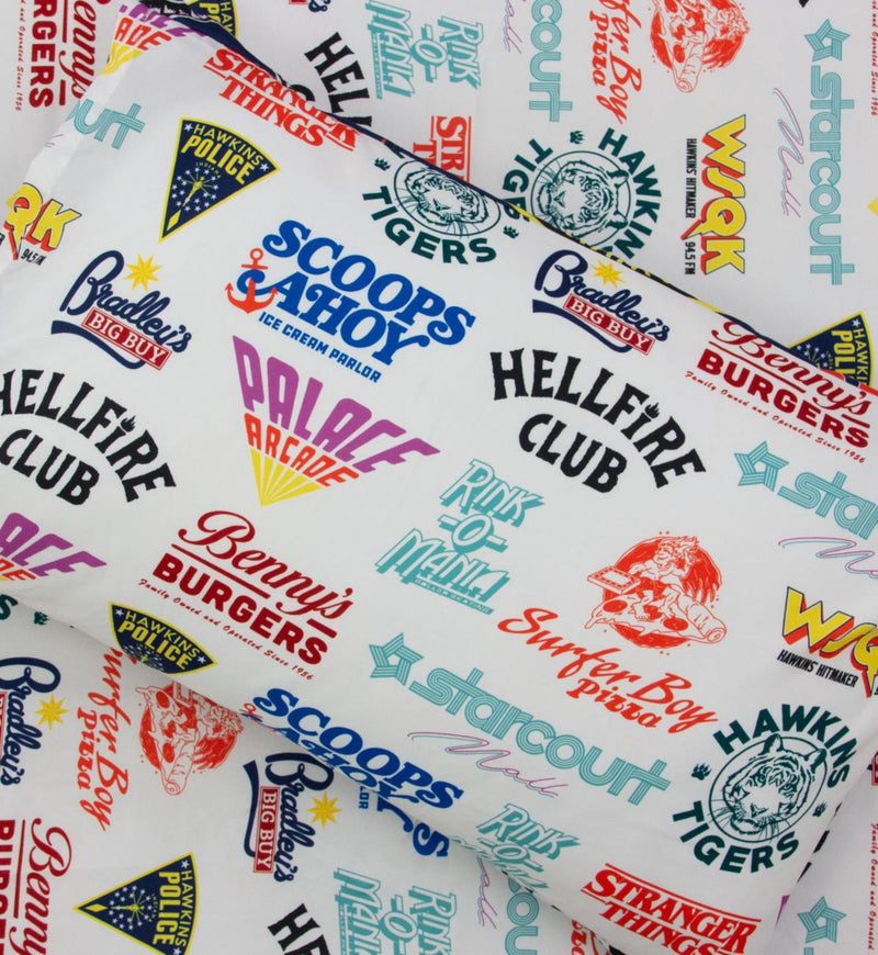 Stranger Things reversible duvet set single - British product