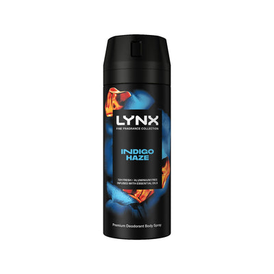 Boots Lynx Indigo Haze 72hr Premium Deodorant Body Spray 150ml- Buy online at McGrocer