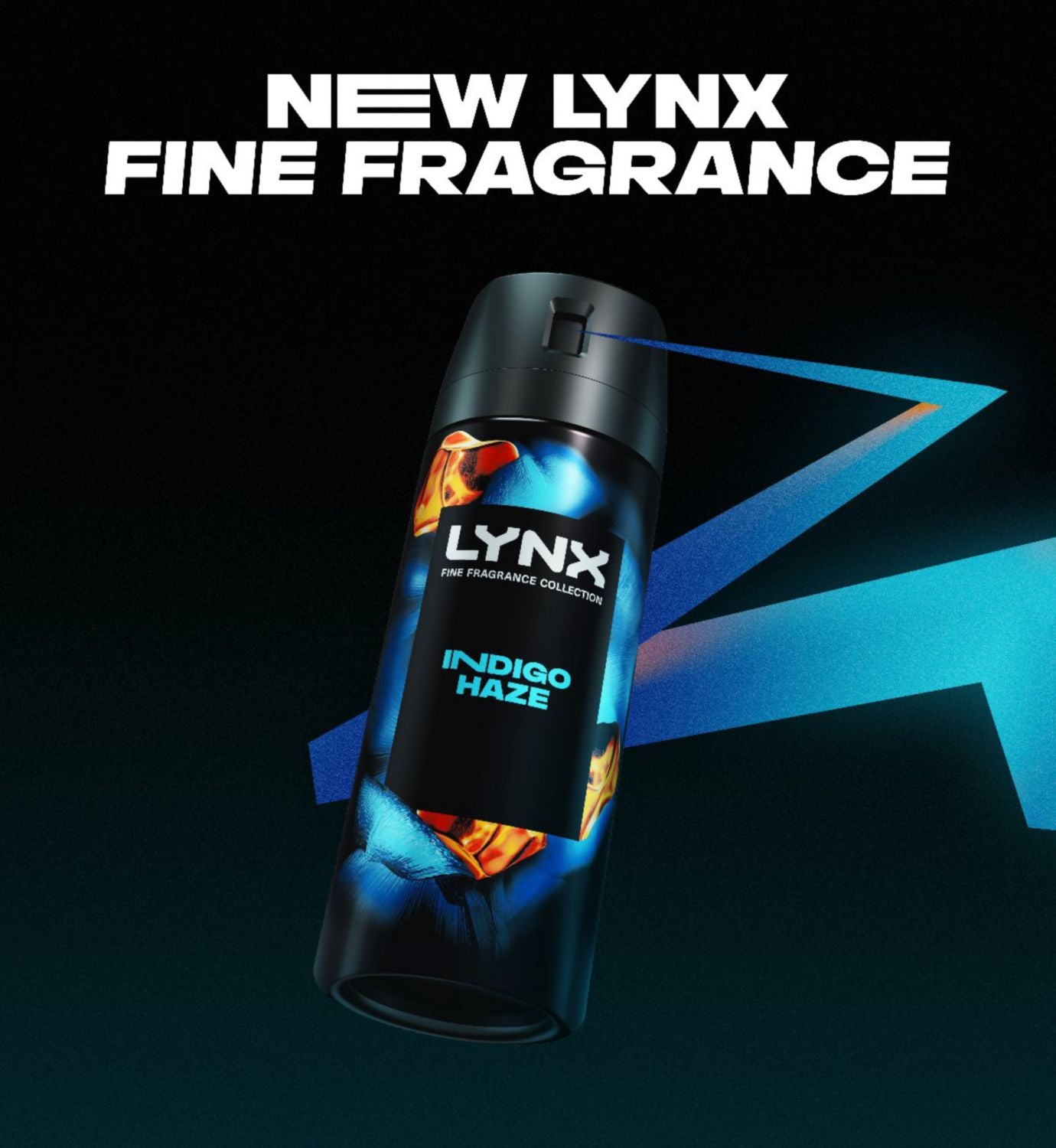 Lynx Indigo Haze premium body spray 150ml - British product