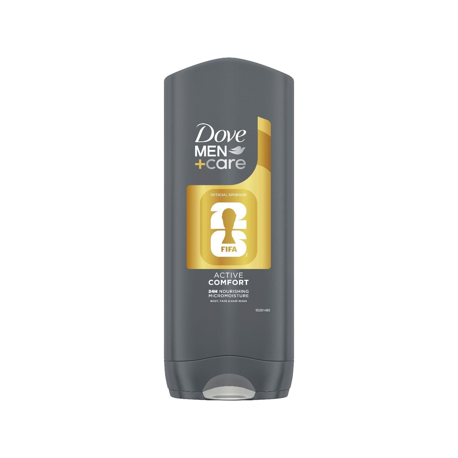 Dove Men+Care Active Comfort body wash 400ml, imported from the UK