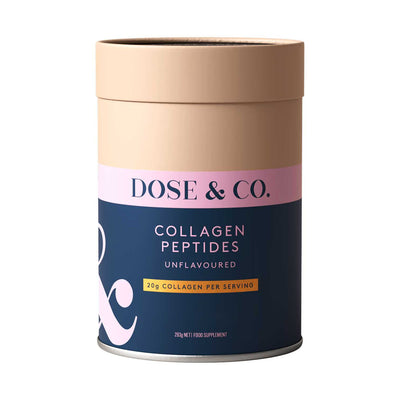 Boots Dose & Co Pure Collagen Peptides Unflavoured Collagen Powder 283g- Buy online at McGrocer