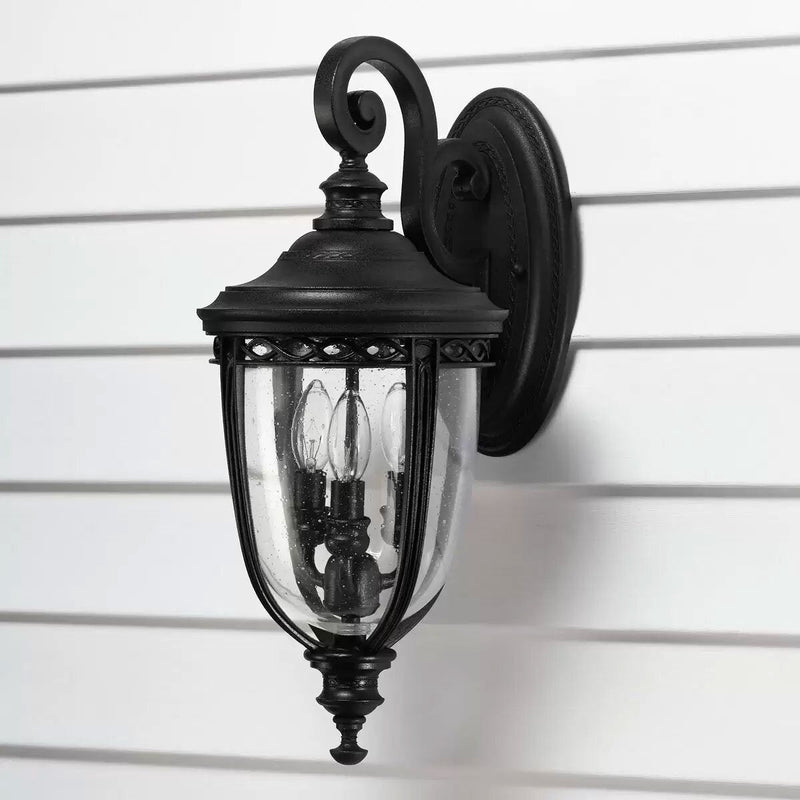 Feiss English Bridle 3 light medium wall lantern - British product