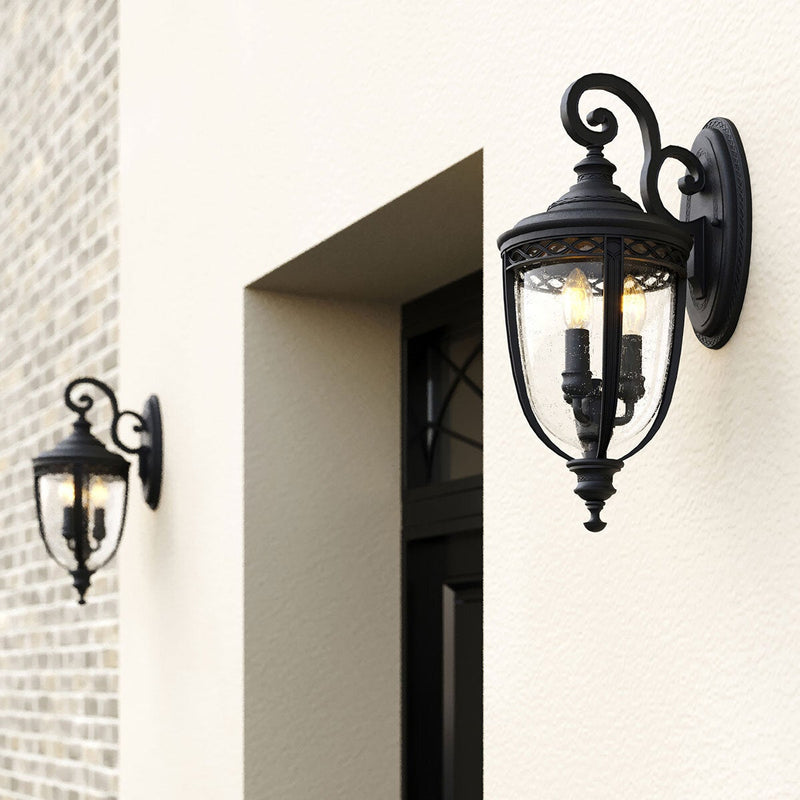 Feiss English Bridle 3 light medium wall lantern - British product
