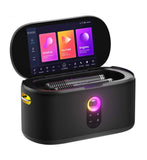 Ikarao Shell S1 smart multimedia speaker with touchscreen and microphones, imported from the UK