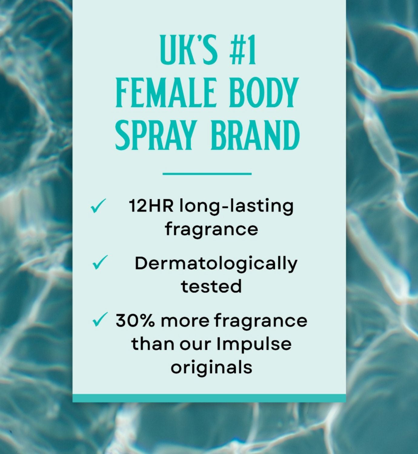 Impulse Capri Charm body spray 75ml (British brand)