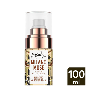 Boots Impulse Milano Muse Hair & Body Mist Italian Edit Collection 100ml- Buy online at McGrocer