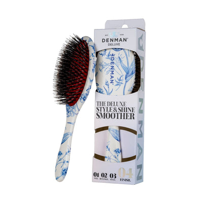 Boots Denman D81M Deluxe Style & Shine Groomer Brush Blue Belle- Buy online at McGrocer