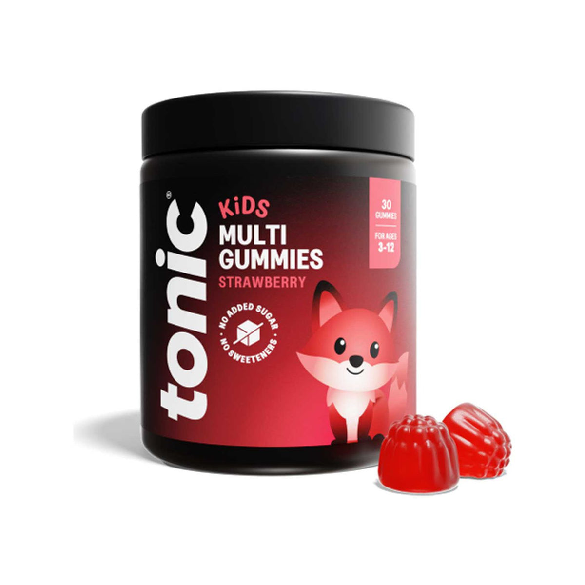 Tonic multivitamin gummies strawberry 30 count - British product