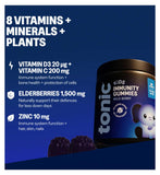Tonic Kids Immunity Gummies Wild Berry 30 (British brand)