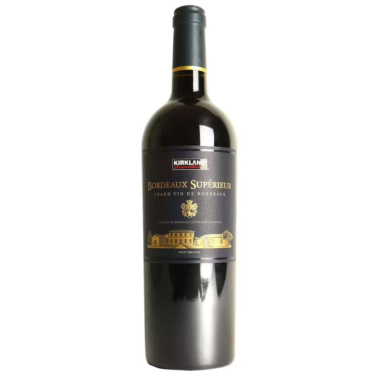 Kirkland Signature Bordeaux Supérieur red wine 2023 75cl, UK version