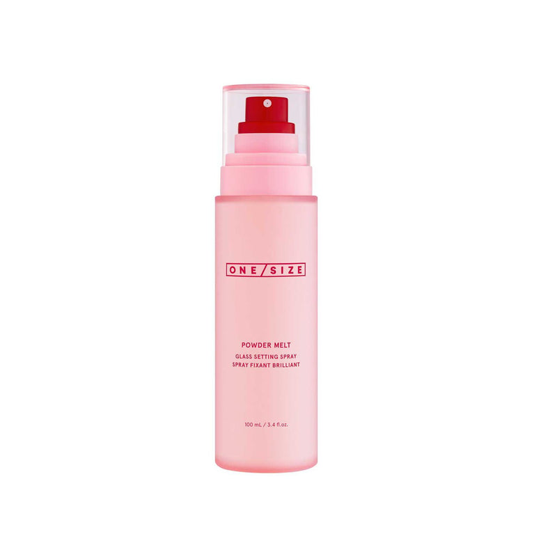 ONE/SIZE powder melt glass setting spray, UK version