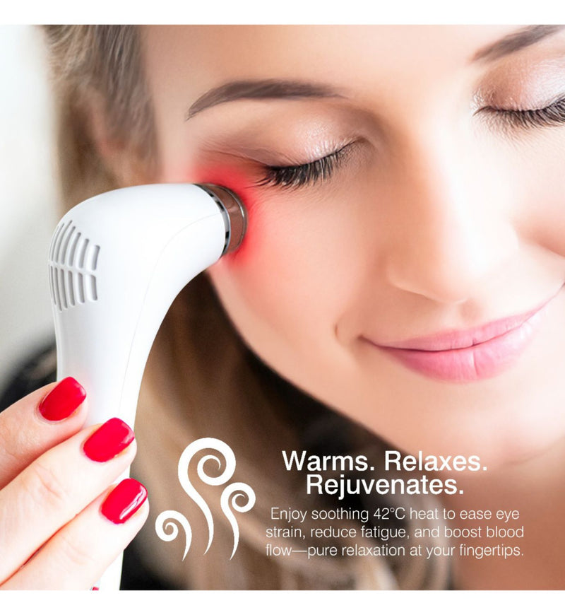 Rio warming and cooling eye massager, imported from the UK
