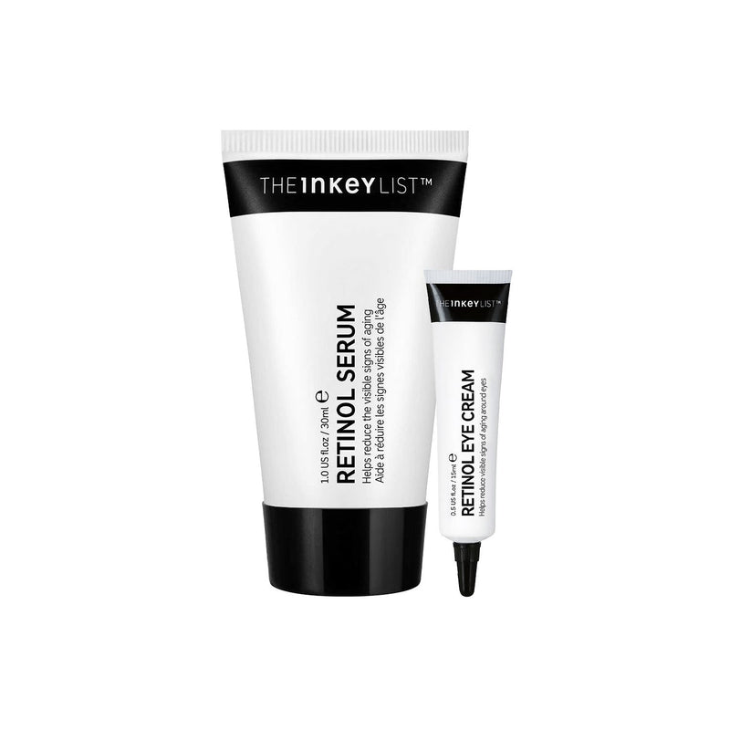 The INKEY List retinol bundle serum and eye cream - British product