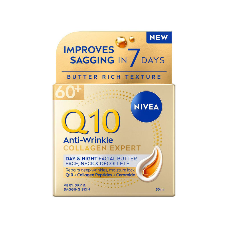 NIVEA Q10 Anti-Wrinkle Facial Butter 50ml, UK version