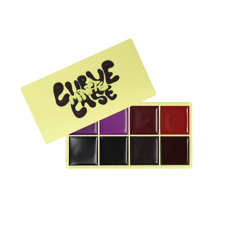 Made By Mitchell Curve Case Matte Blusher Palette Deeper 8x5g (British brand)