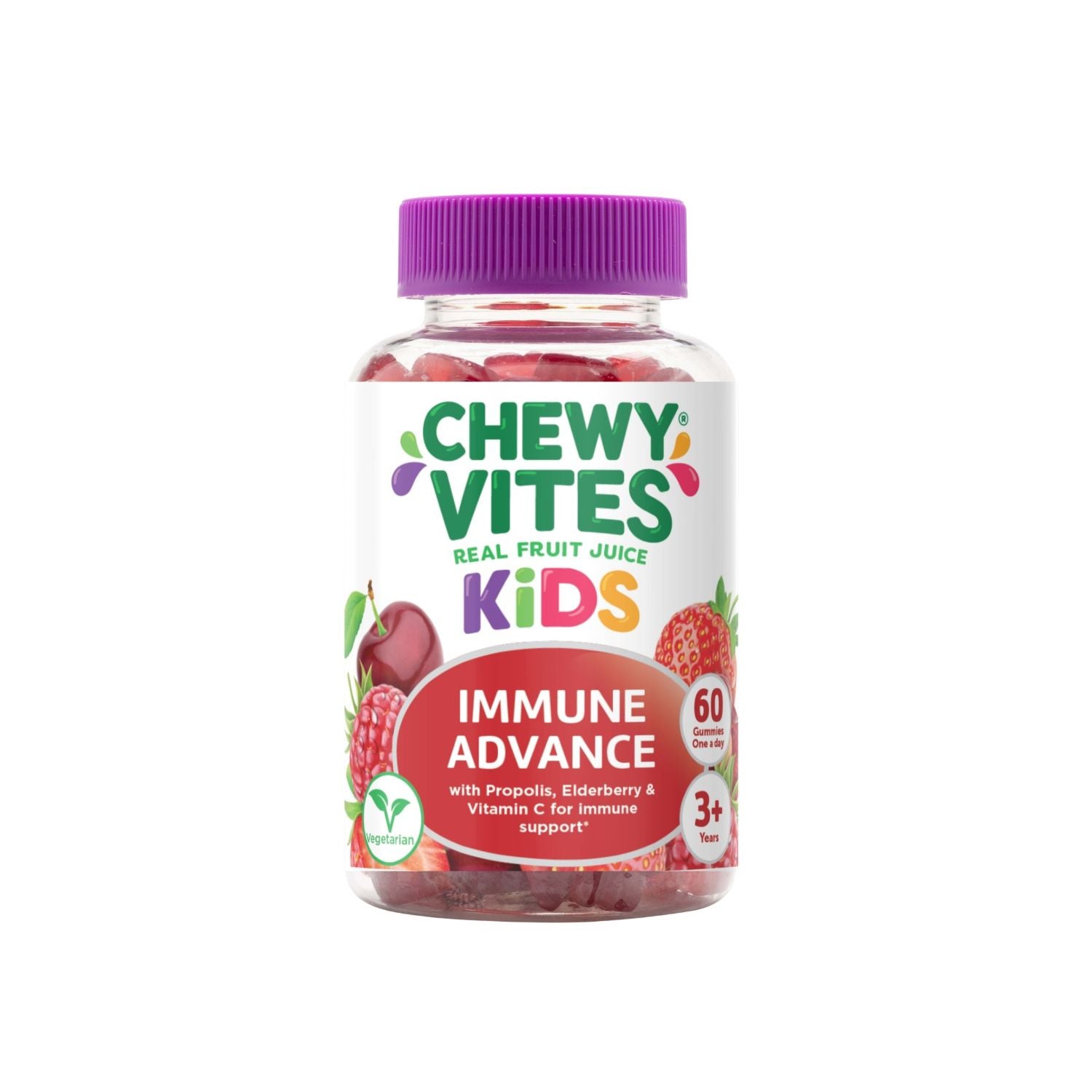 Chewy Vites Kids Immune Advance gummies 60 (British brand)