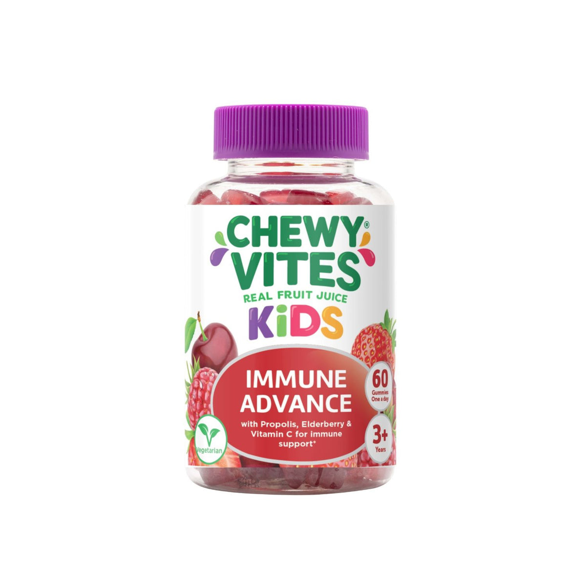 Chewy Vites Kids Immune Advance gummies 60 (British brand)