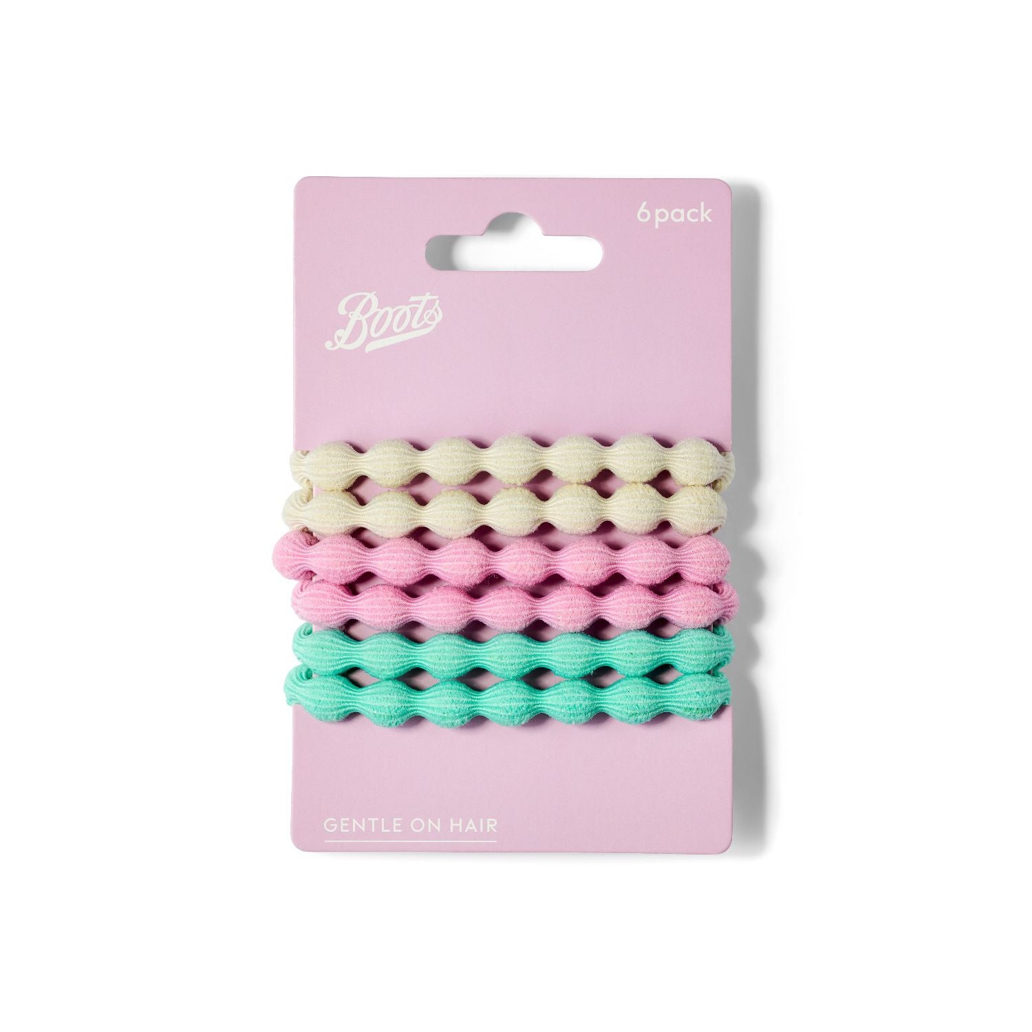 Boots Colour Bobbles hair ties 6 pack, imported from the UK